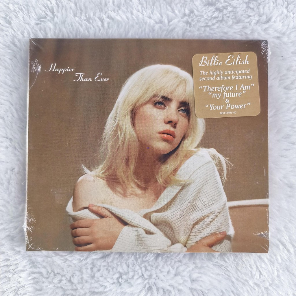 Z685 Billie Eilish Happier Than Ever CD Album C0103