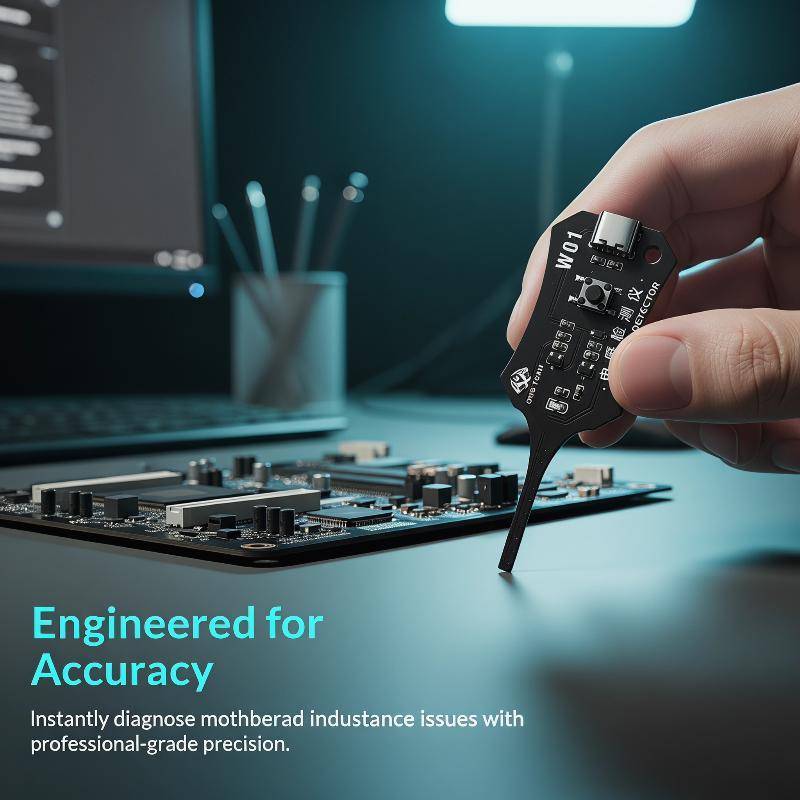 [fashionbanana] W01 Inductor Detector สําหรับเมนบอร์ดโทรศัพท์ซ่อมคอยล์เครื่องทดสอบสต็อกใหม่