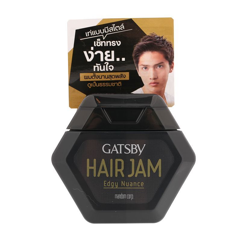 แกสบี้แจมแต่งผมเอ็ดจี้นูแอนซ์ 110มล. Gatsby Edgy Nuance Hair Styling Jam 110ml. [หมายเลขบาร์โค้ด 4902806105735]