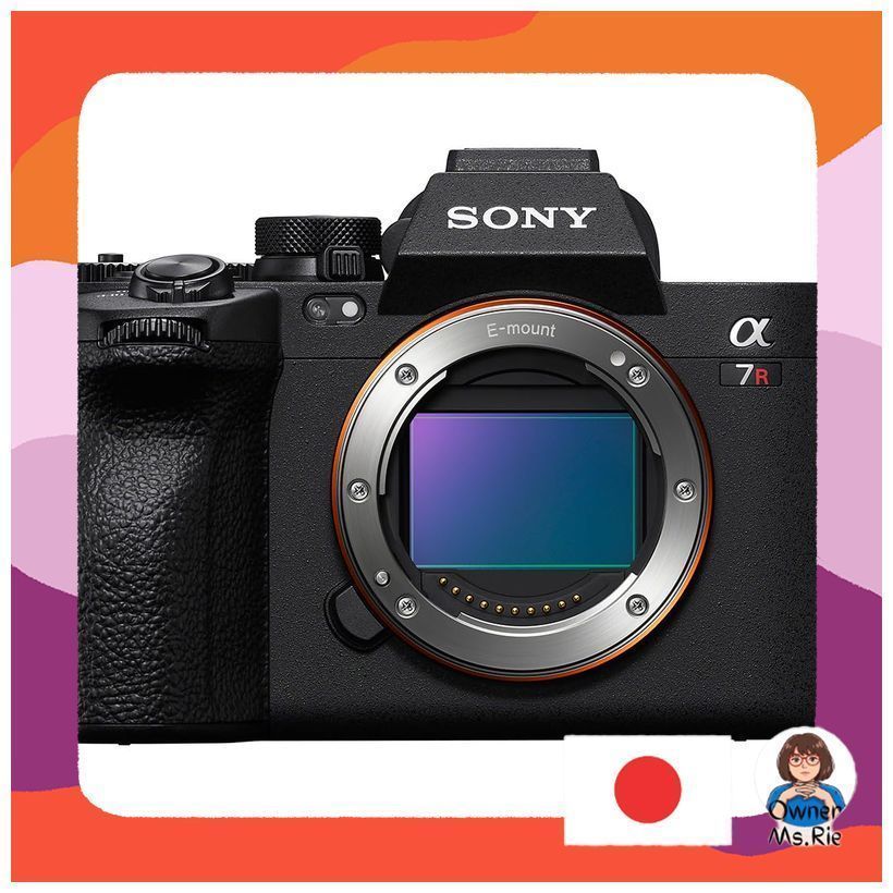 SONY Full-Frame Mirrorless Camera α7RV Body Only (No Lens) Black ILCE-7RM5
