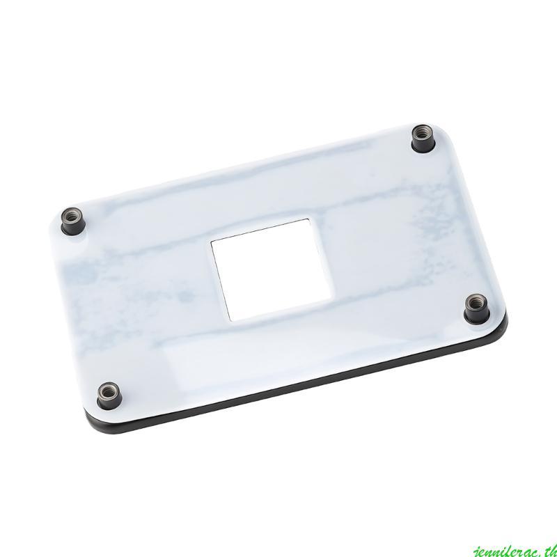 Jenniferac ที่มีประสิทธิภาพกระจายความร้อน CPU Coolers วงเล็บยึดแผ่นหลังสําหรับ AM4 B350 A320 B550M ส
