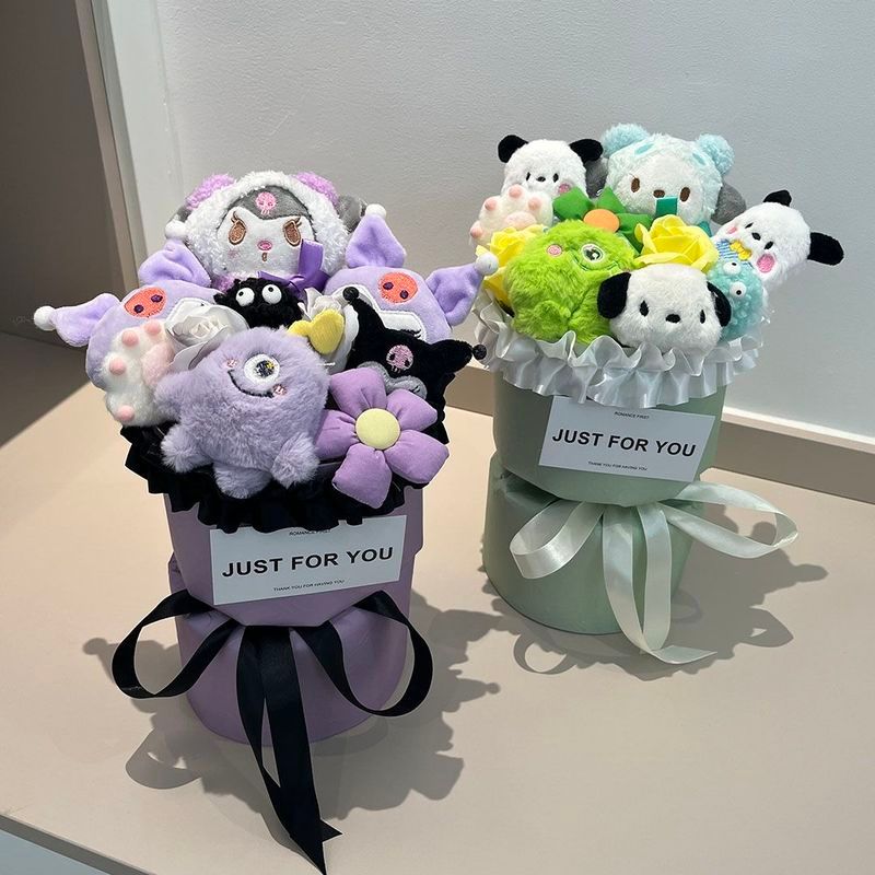 成* 品花束卡通生日礼物送女生玩偶送女生闺蜜生日礼物毕业儿童Dolls, Dolls, Bouquets, Birthday Gifts, Girls Give ir Best Friend Doll