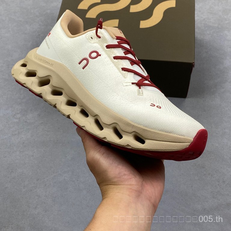 Q0D4 36-45 ขนาด Cloudmonster 2 ผู้ชายผู้หญิงกันกระแทกรองเท้าวิ่ง Cloud รองเท้าผ้าใบหนาSoled