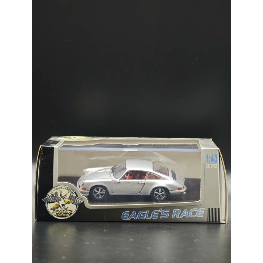 [คลังสินค้าพร้อม] Eagles Race 1/43 Porsche 911 2.4L-LS (901) 1973 Silver 901 Series Extended Version