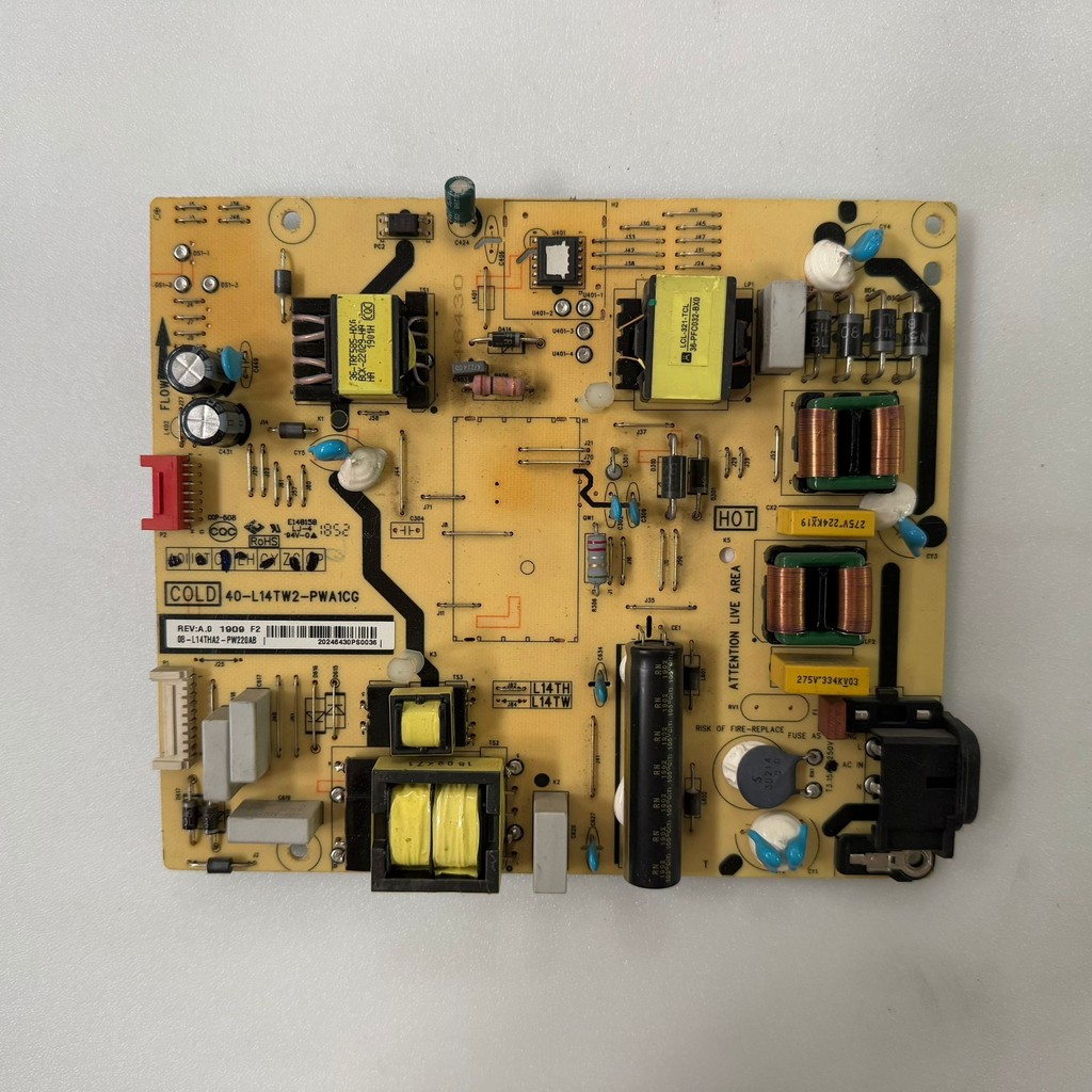 TCL 55A660U 55C6 55Q2 55N3 55A950C Power Board 40-L14TW2-PWA1CG สองหลอด