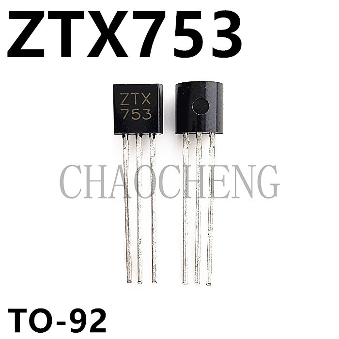 ยี่ห้อใหม่ Original ZTX753 ZTX653 In-Line Triode TO-92 Audio Matching Tube พร้อมสต็อกชิป IC