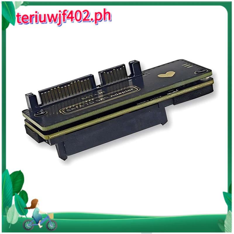 SATA ถึง SAS HDD อะแดปเตอร์การ์ด 6Gbps SATA 3.0 22Pin ถึง SAS 29Pin การ์ดขยายสําหรับ SAS 2.5/3.5 นิ้