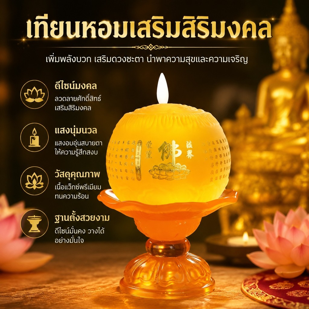 จําลองโคมไฟดอกบัวแบตเตอรี่โคมไฟเทียนอิเล็กทรอนิกส์ตกแต่งบ้าน Z2HG