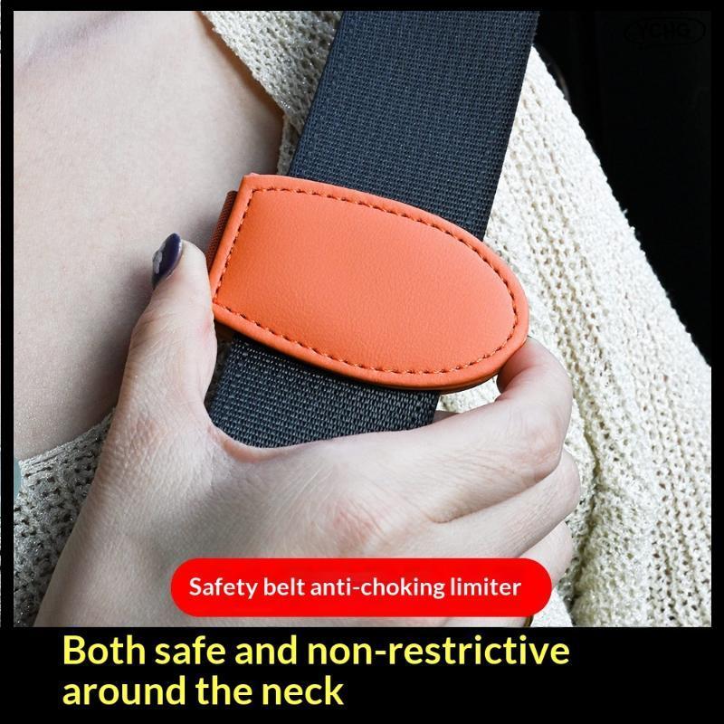 YCG Magnetic Car Seat Belt Adjuster Car Seat Belt Fixing Clip Adjustable Magnetic Seatbelt Clip Car 