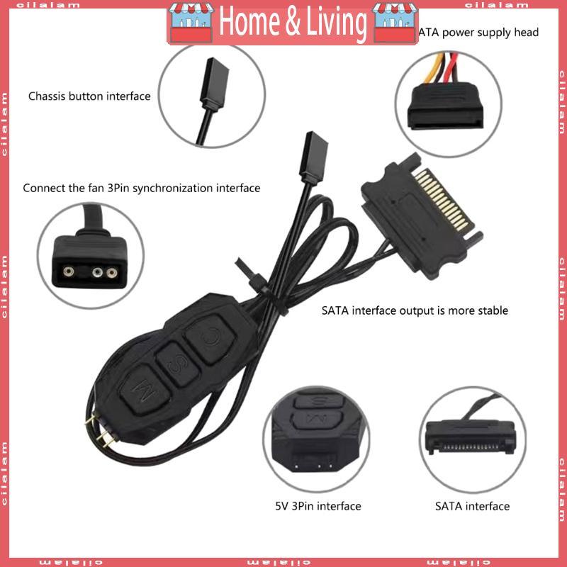 CI ARGB Controller Cable 5V 3 Pin ARGB Controller สายไฟ