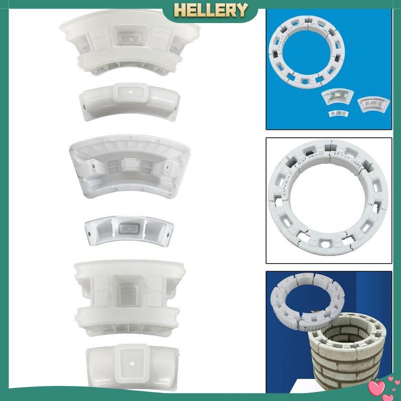[HelleryTH] Well Mould Ground Circular คอนกรีตบล็อกอิฐ ABS Cement Mould แผนที่ Pavers แม่พิมพ์สําหรั