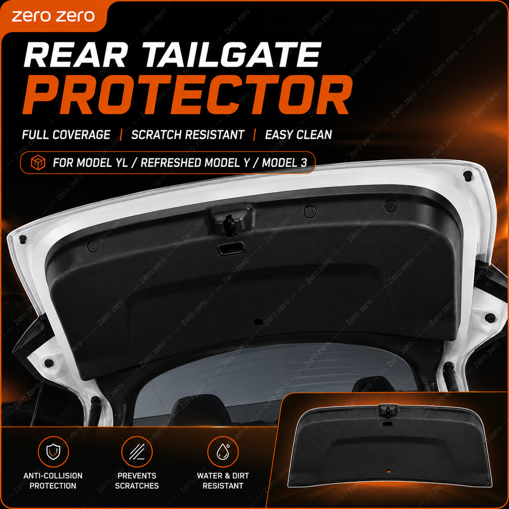 สําหรับ Tesla รุ่น YL รุ่น 3 Highland/ Juniper Y ด้านหลัง Tailgate Protector Suede Guard อุปกรณ์ตกแต
