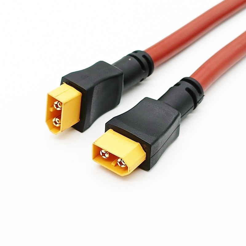Molding XT60 สายรัดสายไฟพลังงานใหม่แบตเตอรี่เครื่องบินรุ่นของเล่นปลั๊กชายหญิงก้น XT90 High Current C