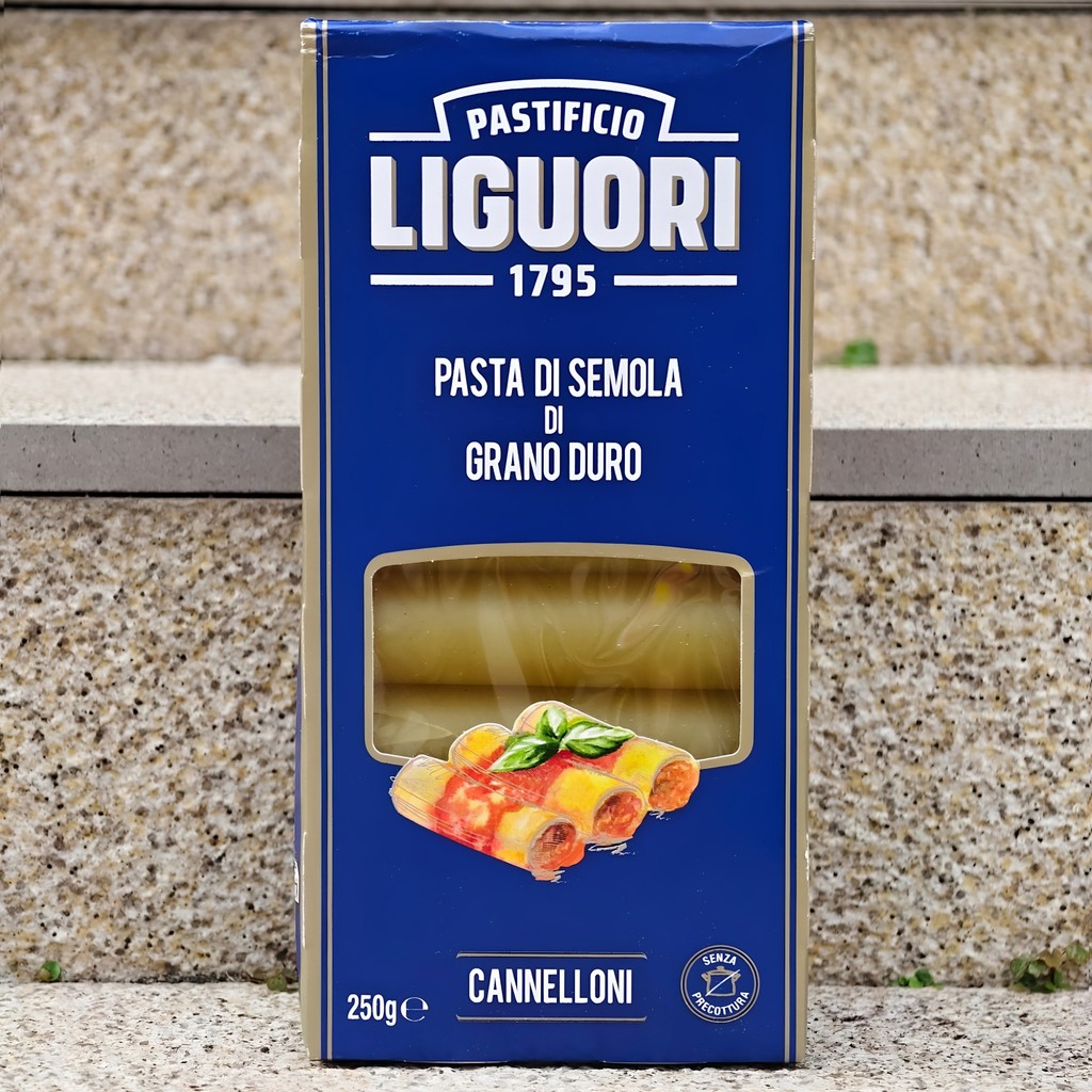 ของขวัญโบราณอิตาลีหลอดกลวง PASTA PASTA ยัดไส้เนื้อใหญ่บรรจุม้วนอบ PASTA PASTA CANNELLONI