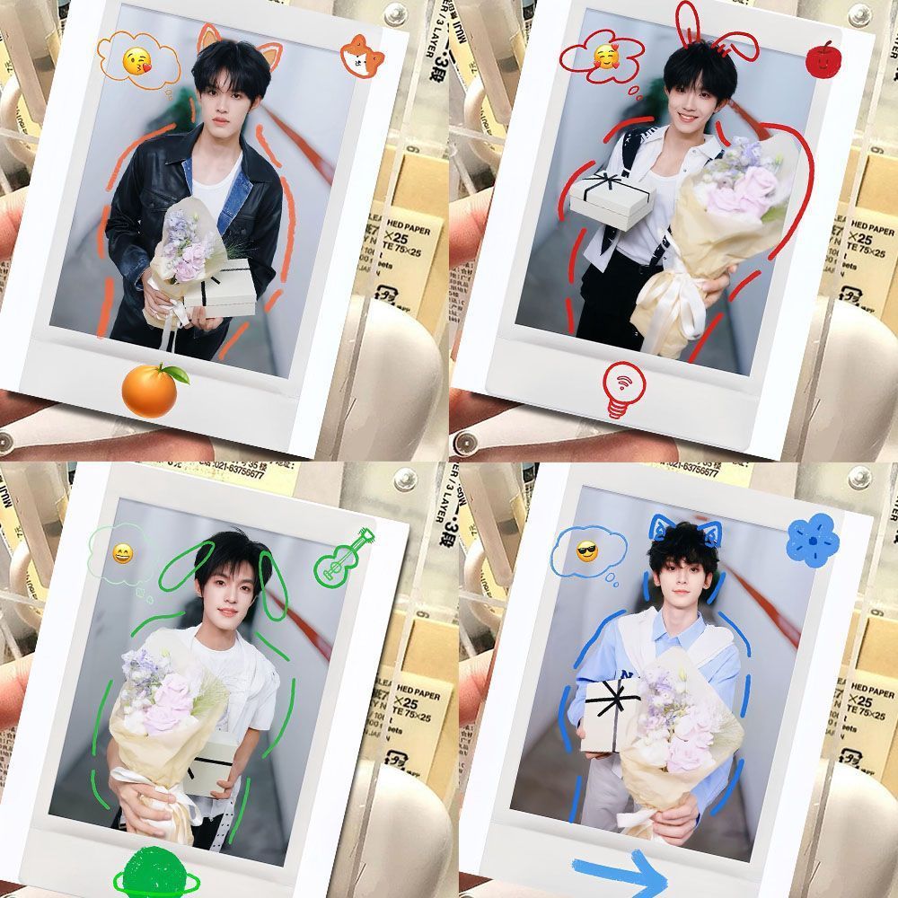 5-16pcs TF Family 3rd Mu Zhicheng Lomo การ์ดซ้าย Zuo Hang Deng Jiaxin TOP Zhu Zhixin Packfilm Yeah I