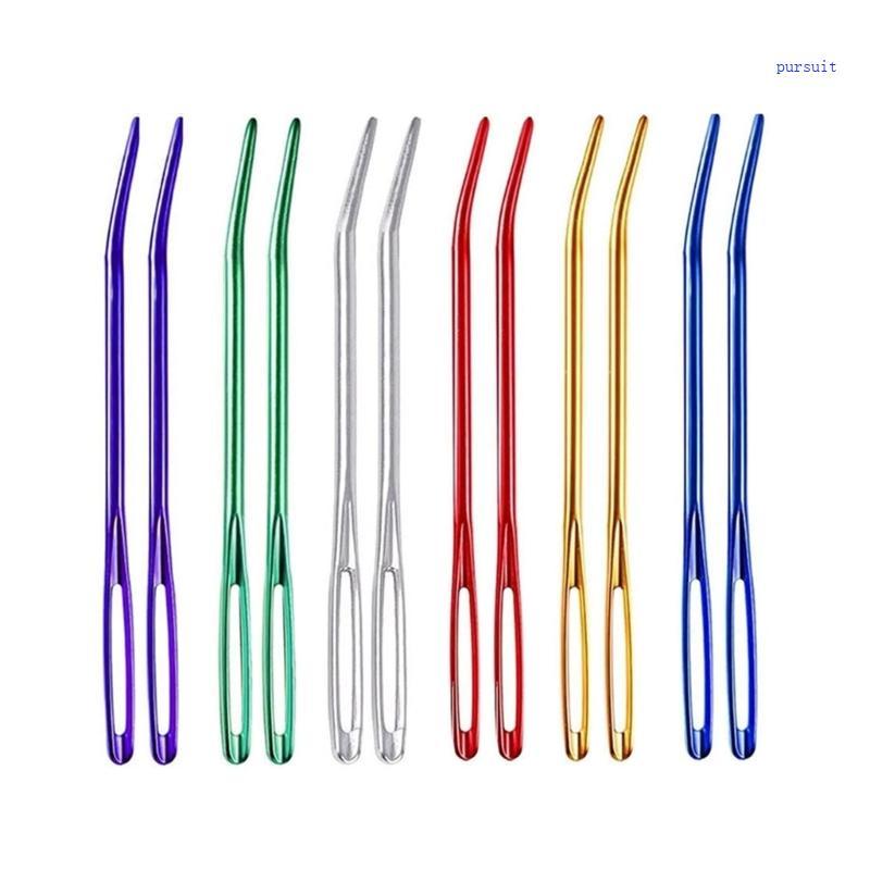 SUIT* Yarn Darning Needle เย็บเข็มชุดสําหรับขนสัตว์เย็บถักมือโครเชต์
