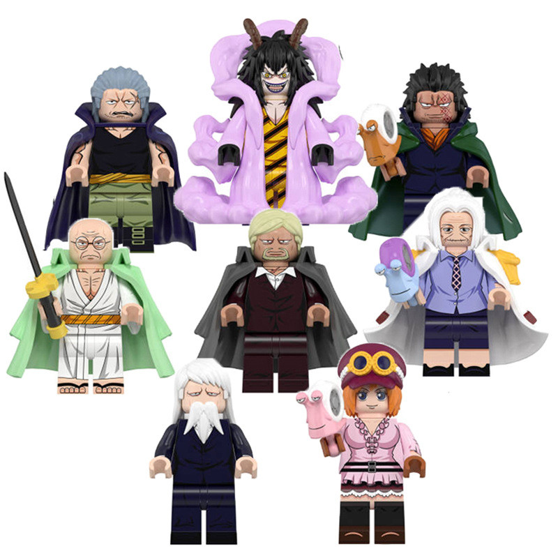 ขายร้อน ~ WM6222 อะนิเมะ Nautical Building Block Minifigure รูปโจรสลัดเด็กประกอบของเล่น WM3035-30420