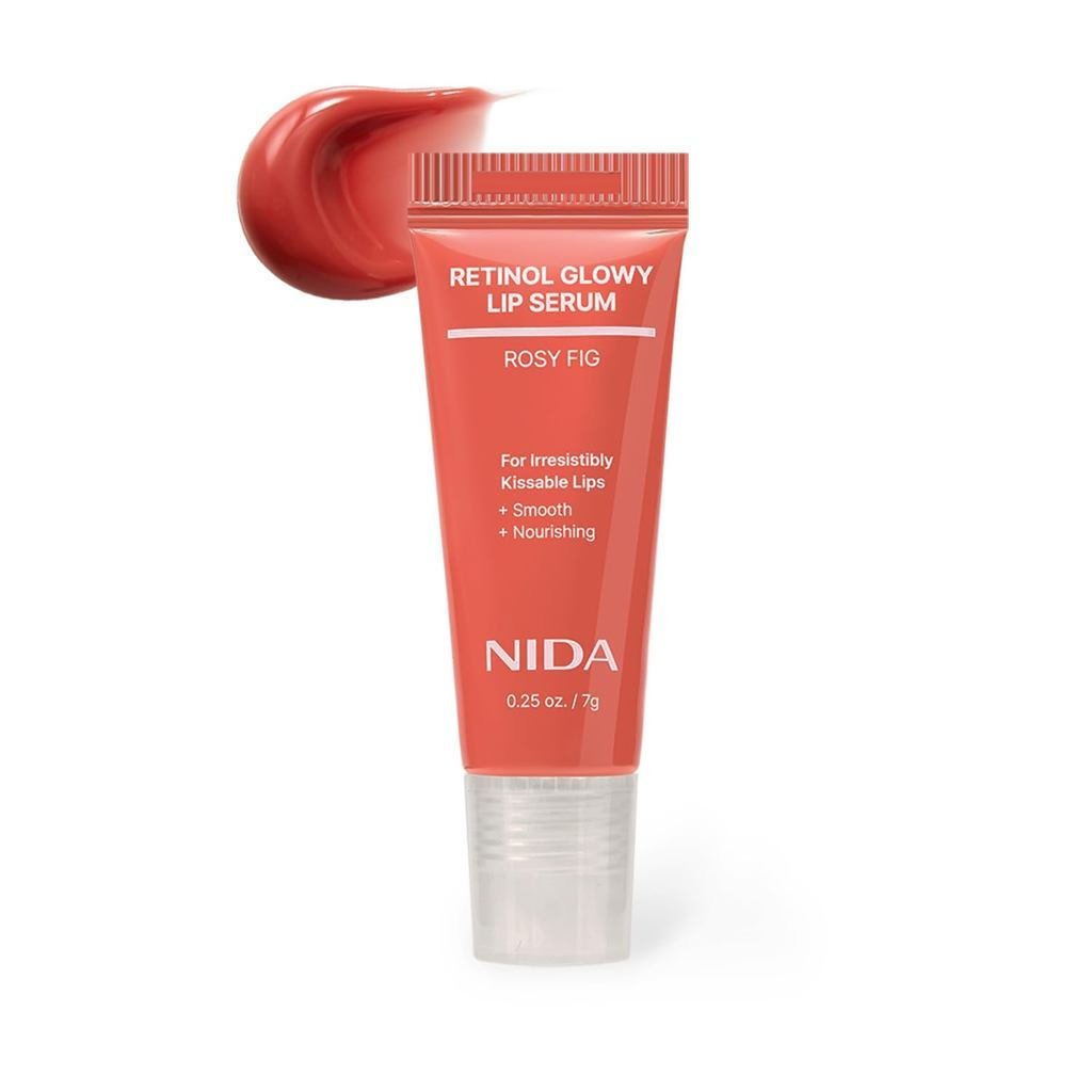 NIDARetinolGlowyLipSerum|HydratingLipSerumforGlossy,NourishedPlumpingLips|ForIrresistiblyKissableLip