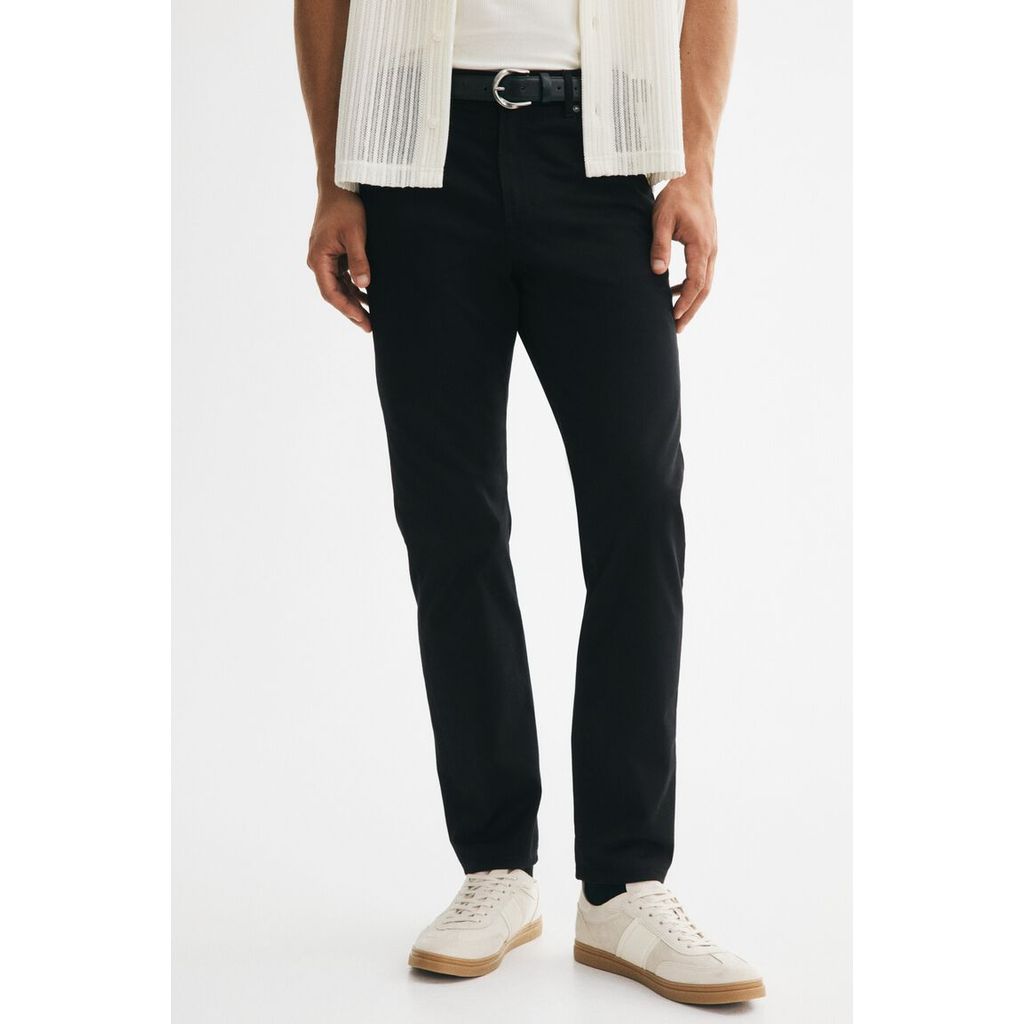 H&M(เอชแอนด์เอ็ม) กางเกงทรง Slim Fit 5-pocket Men Slim Fit 5-pocket trousers 1253397_1