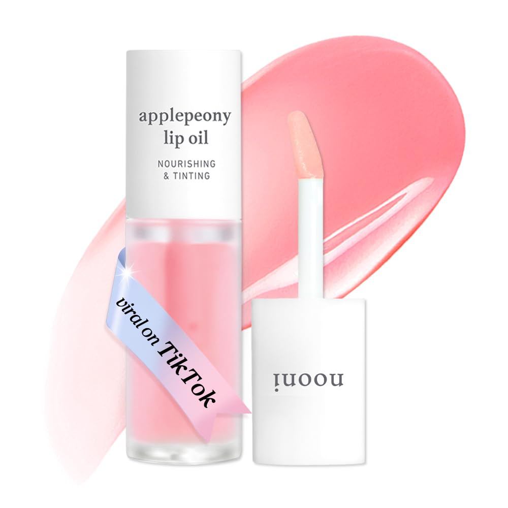 NOONIเกาหลีLipOil-Applepeony-pHColor-ChangPlumpingLipGloss