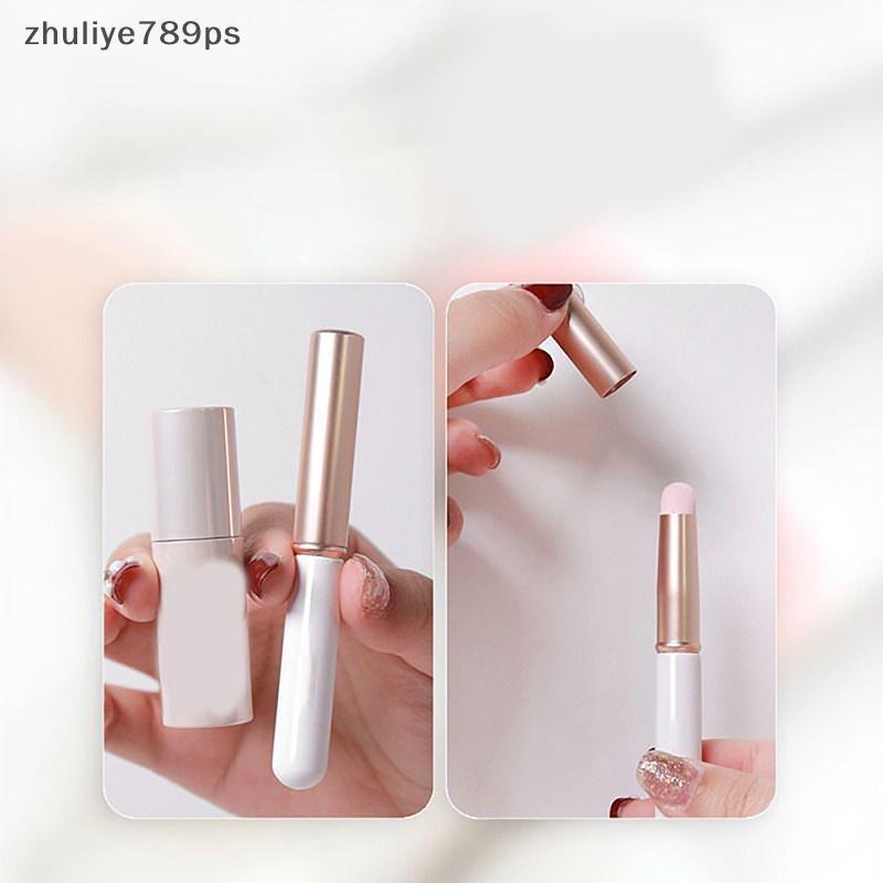 Zhuliye789ps] 1 PC Mini Fingertip Lipsti แปรงแต่งหน้า Precision คอนซีลเลอร์ Make up แปรงโดมขนาดเล็กแ
