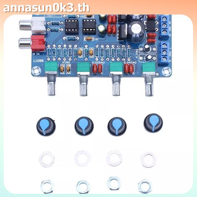 AN NE5532 สเตอริโอ Pre-amp Preamplifier Tone Board เสียง 4 ช่องโมดูลเครื่องขยายเสียง TH