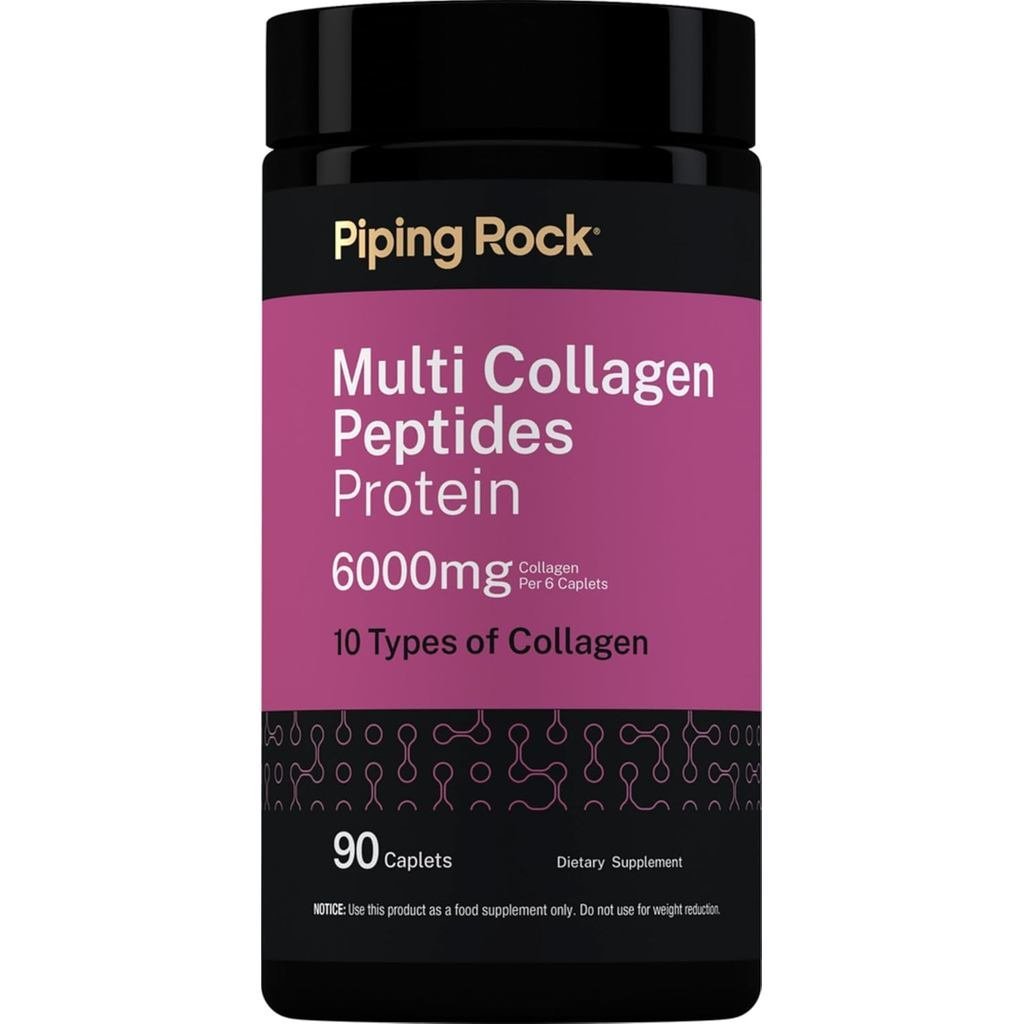 Piping Rock Multi Collagen Peptides 6000mg | 90 แคปซูล