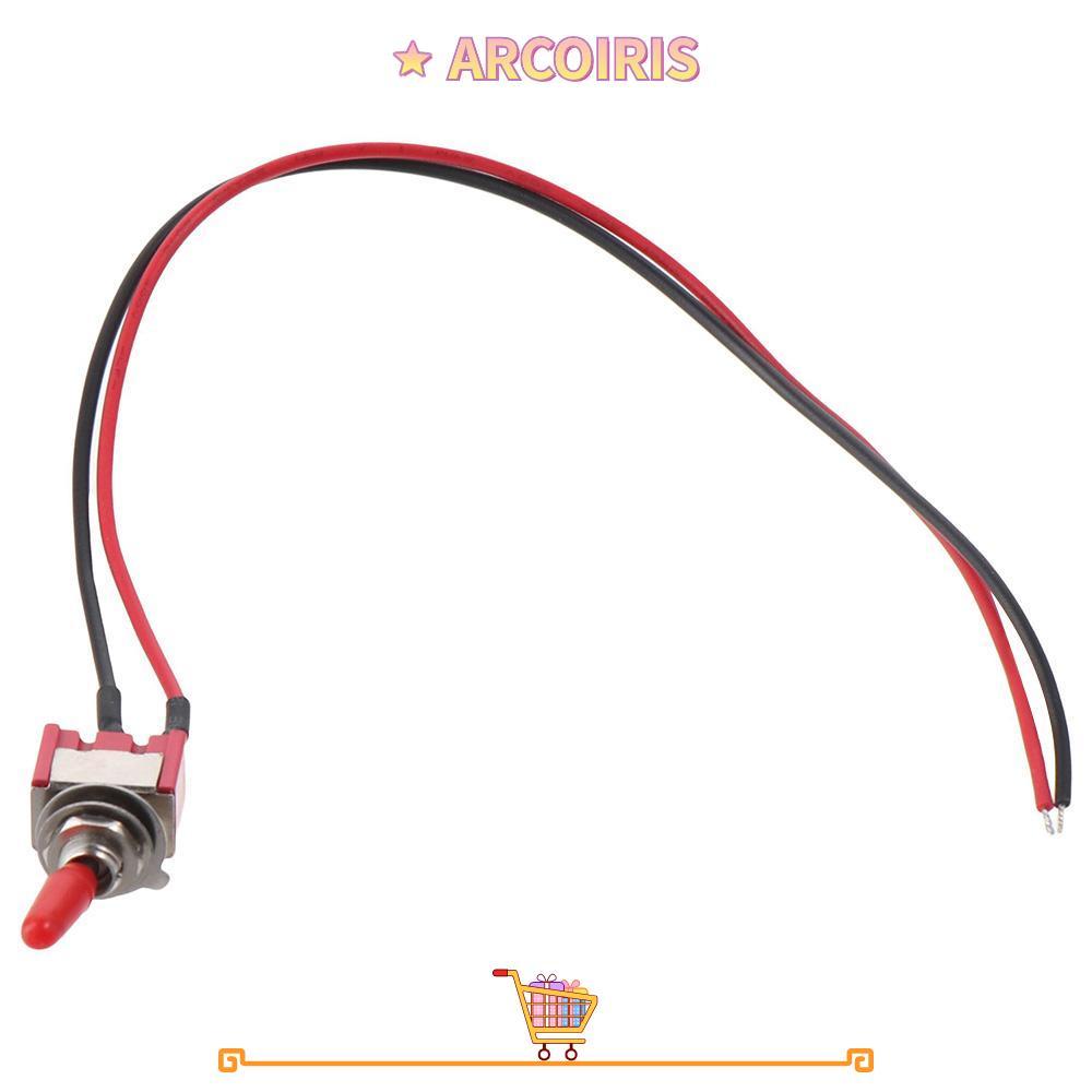 ARCOIRIS 1/8 ชิ้น Miniature Toggle สวิทช์, MTS-101 2 ตําแหน่ง 2 Pins Mini Toggle สวิทช์, สวิทช์ AC 3