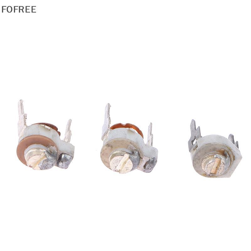 FOFREE 5PCS 5 มม.เซรามิคTrimmer CapacitปรับCapacitor TrimmerตัวแปรเซรามิคCapacitor 3PF 5PF 10PF 20PF