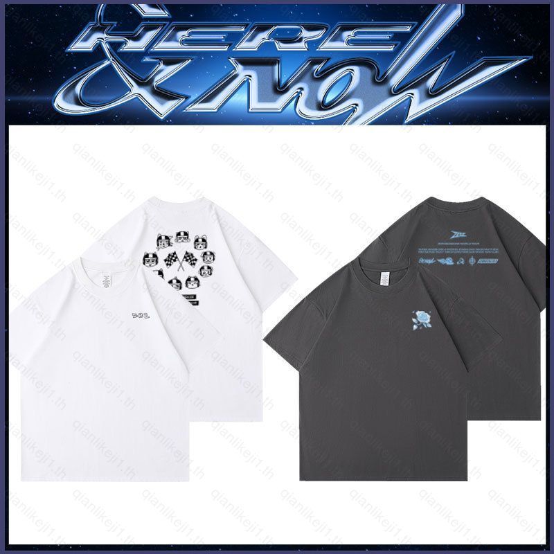 2025 ZB1 ZEROBASEONE ทัวร์โลกเสื้อยืดแขนสั้น KPOP แฟน ๆ ของขวัญ