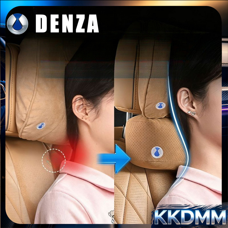เหมาะสําหรับ DENZA D9 Headrest หมอนรองคอ BYD Body Kit denza d9 EV ตกแต่งรถรถอุปกรณ์เสริม FZ217