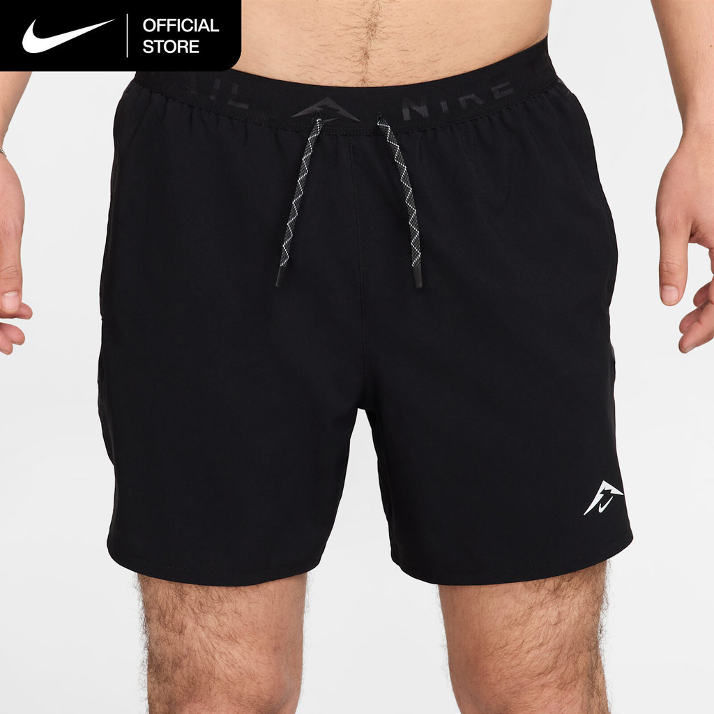 Nike Dri-FIT Men's Trail 6" Brief-Lined Running Shorts - Black [HJ3575-010]