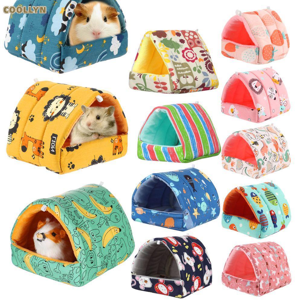 COOLLYN Hamster House Cute สบาย Winter Rabbit Squirrel Warm Mat