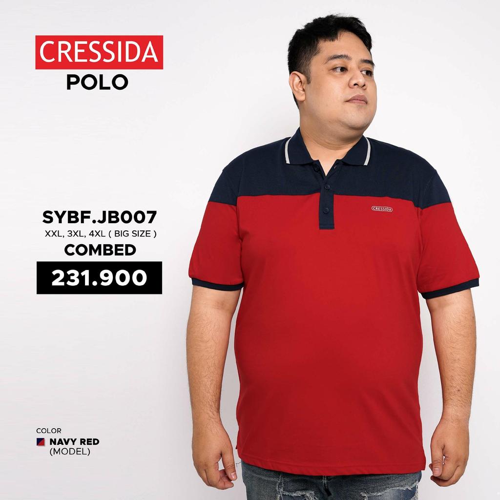 CRESSIDA - เสื้อโปโลไซส์ใหญ่จัมโบ้ดั้งเดิม - SYBF.JB007
