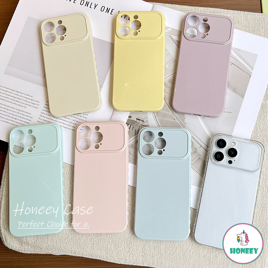 เคสโทรศัพท์มือถือ TPU นิ่ม ปิดด้านหลัง สีพื้น สีมาการอง สีม่วง ขาวมันวาว เหมาะกับฤดูร้อน สําหรับ Iphone 17 Promax 16 11 15 14 Pro Max Case 14 13 12 11 Pro Max 14 15 Plus