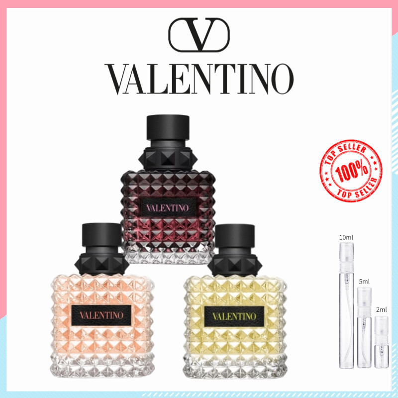 แท้  Valentino Donna Born In Roma Yellow Dream / Coral Fantasy EDP 2ml/5ml/10ml น้ําหอมผู้หญิง