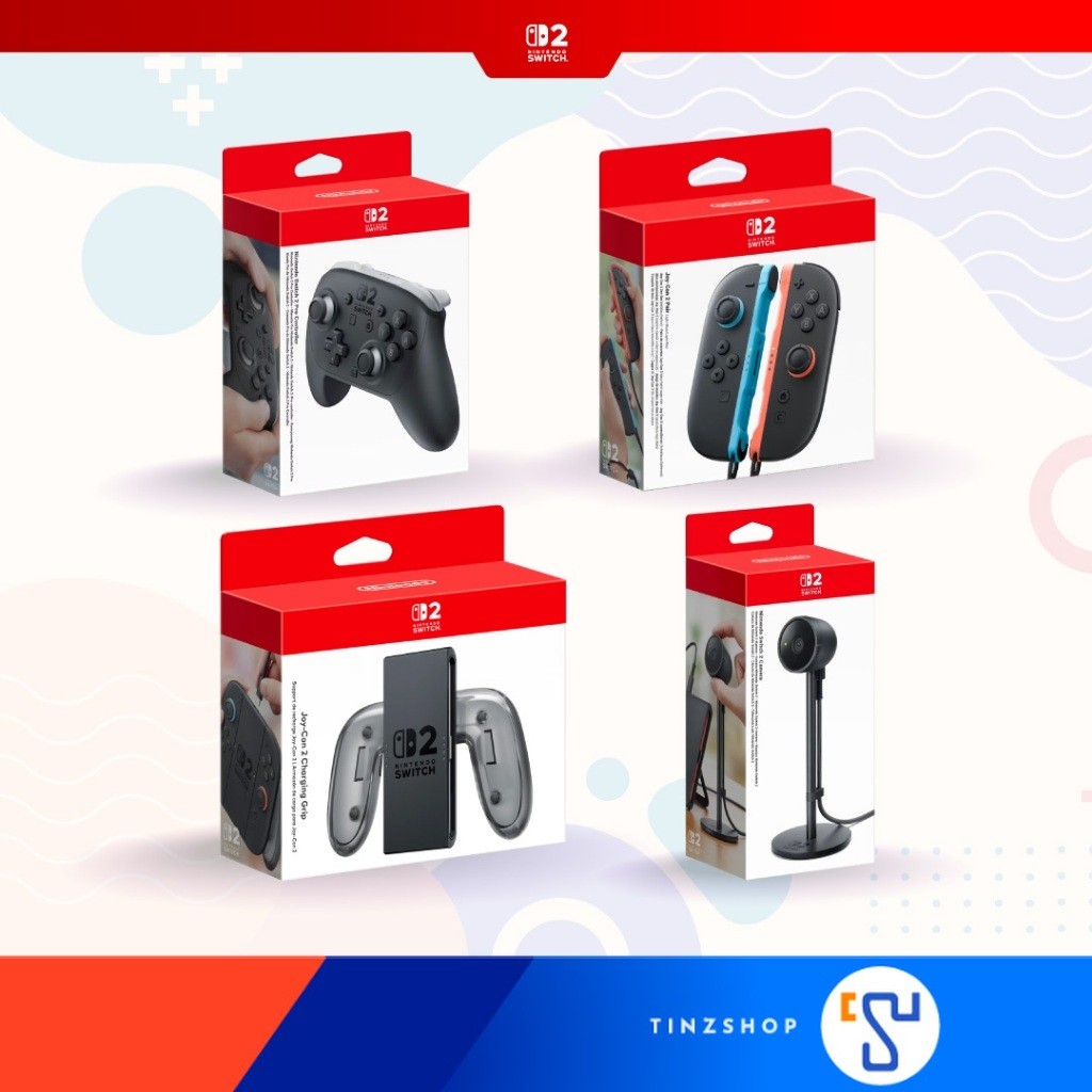 [ส่งด่วน] [Switch2] Nintendo Switch2 : Accessories : Joy Pro2 , Joy Con2 , Camera กล้อง , Grip Charg