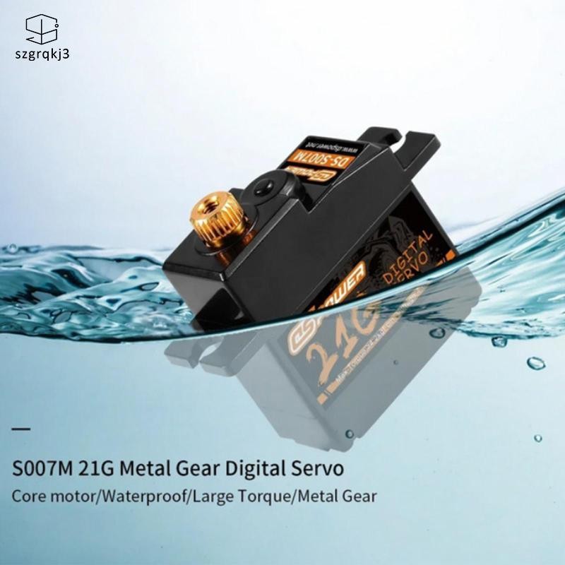 [szgrqkj3] 21G เกียร์โลหะ Digital Servo JST2.54 สําหรับ RC รุ่นรถ 1/12 Scale