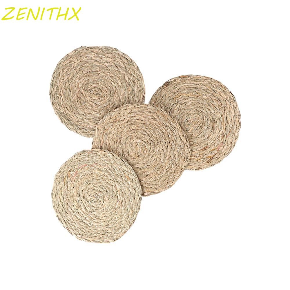 ZENITHX Coaster สาน Handmade ตารางฉนวนกันความร้อน N1N Dinner Home Decor