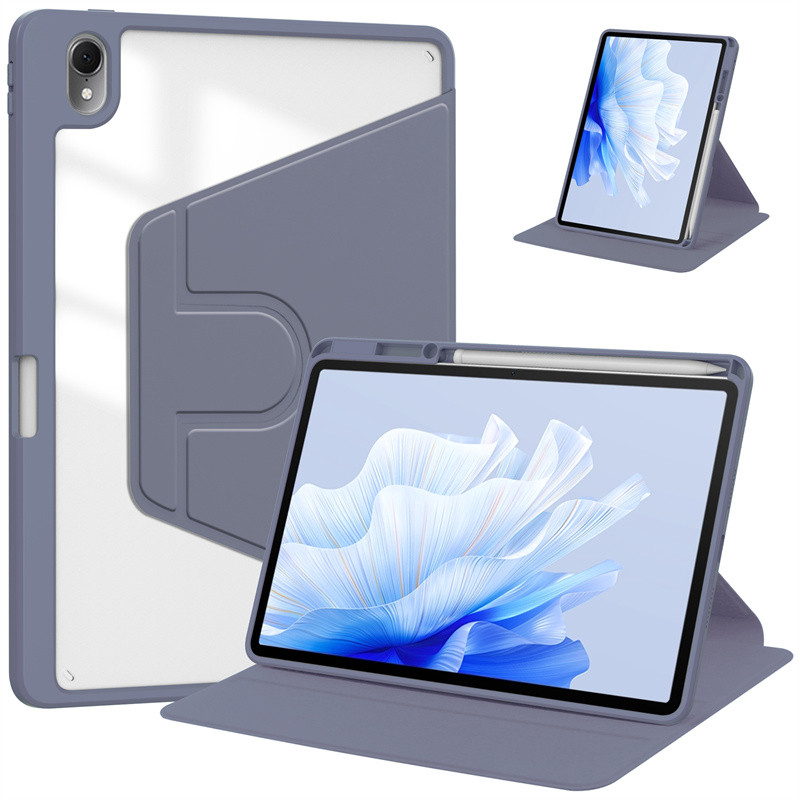 360 หมุนสําหรับ Funda Huawei MatePad 11.5" (2025) สมาร์ทกรณีที่ใส่ดินสอสําหรับ Huawei BTK-AL09 BTK-W