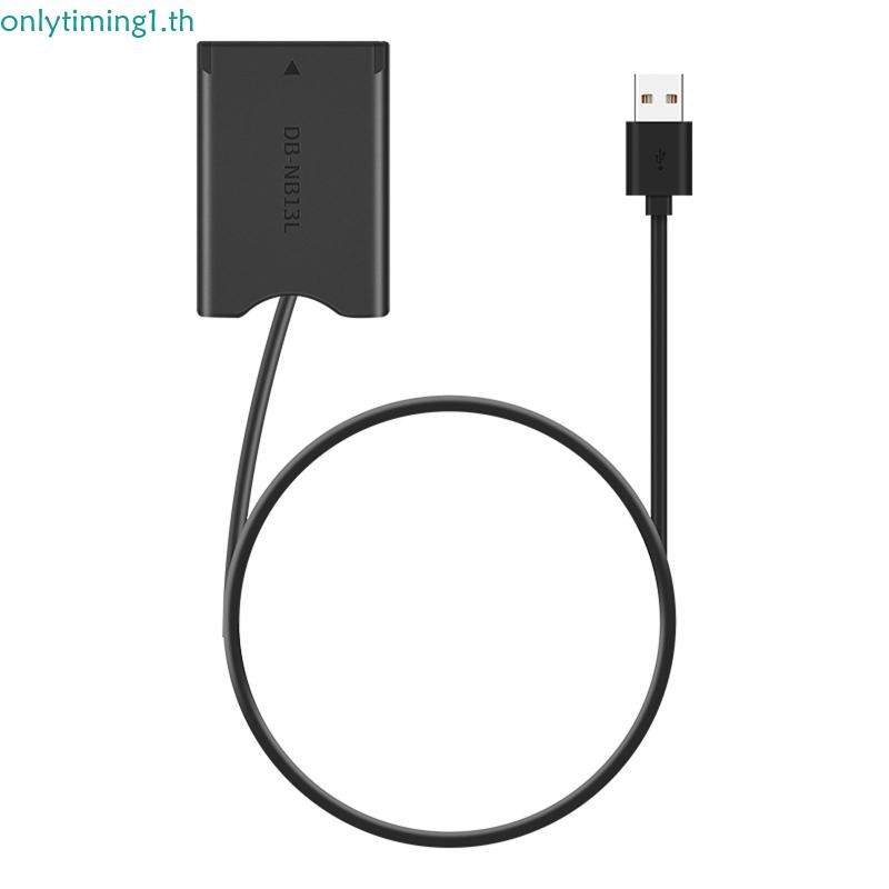 Onlytiming Nb13l สําหรับ DC Coupler สําหรับปลอม G7x Mark Ii G1x G7x G5x G9x Sx720 5V Charger สาย USB