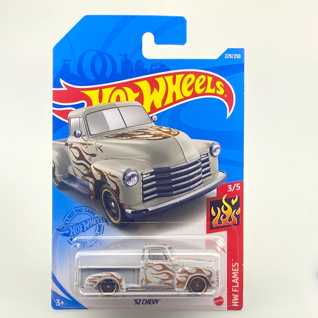 Hot Wheels C4982 Hot Little Sports Car Alloy Car Model เลื่อนของเล่น Chevrolet Pika 52 CHEVY