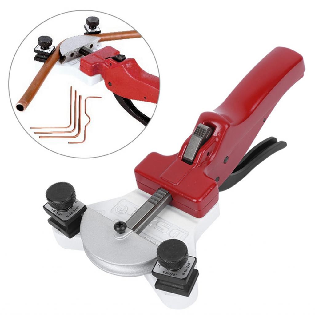 Yoaushop เครื่องตัดท่อ WK-666 Mechanical Ratchet Tube เครื่องดัดข้อศอกล้อพร้อมกล่องเก็บสําหรับท่อและ