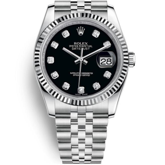 Rolex Rolex Log 36mm นาฬิกาผู้ชายกลไกอัตโนมัติ116234