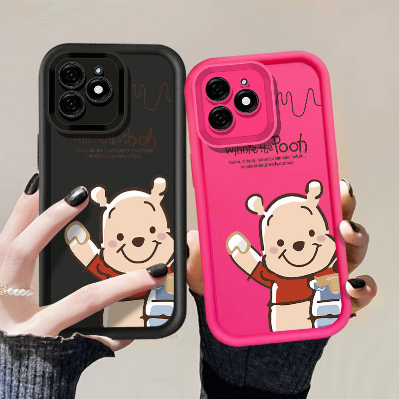 Disney Winnie the Pooh สําหรับ OPPO A3 PRO A94 A93 A5S A57 A77 A7 A12S Realme C20 C11 C21Y C25Y A80 