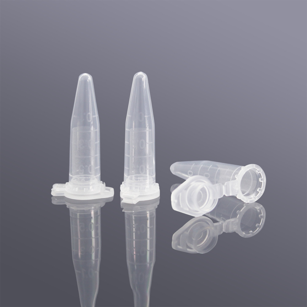 White Shark Biosharp BS-05-M 0.5ml ก้นแหลมพร้อมฝาปิด Centrifuge Tube