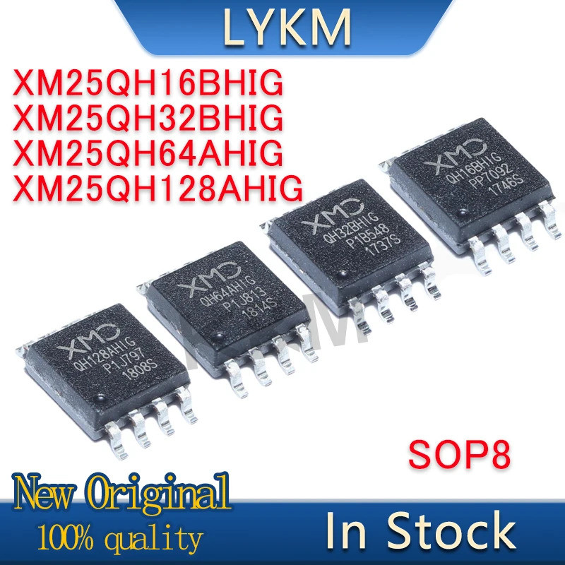 5/PCS ใหม่ Original XM25QH16BHIG QH16BHIG XM25QH32BHIG QH32BHIG XM25QH64AHIG XM25QH128AHIG QH128AHIG
