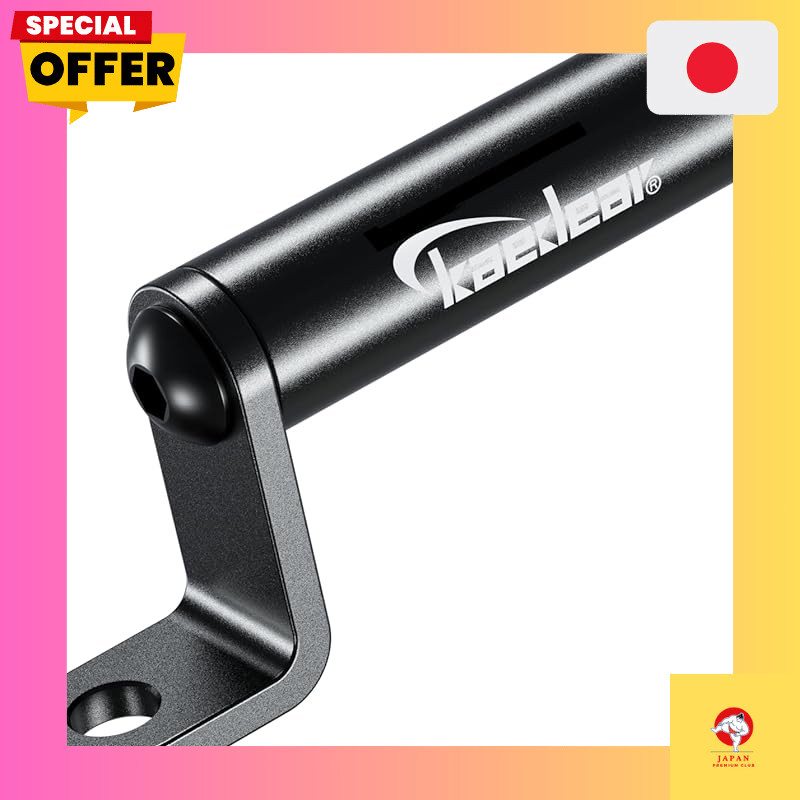 Kaedear KDR-H2L Bike Clamp – Aluminum Multi-Bar Mirror & Phone Holder, 22mm Bar, 2-Piece Structure