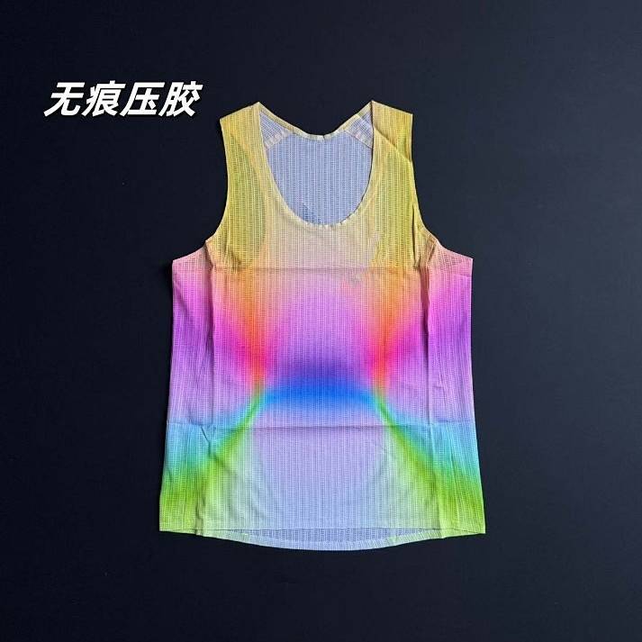 [Hot Selling 999] Men's and Women's New Seamless Adhesive Vest Track and Field Body Candidates Training Wear Quick-Drying Breathable Comfortable Hot VtTi