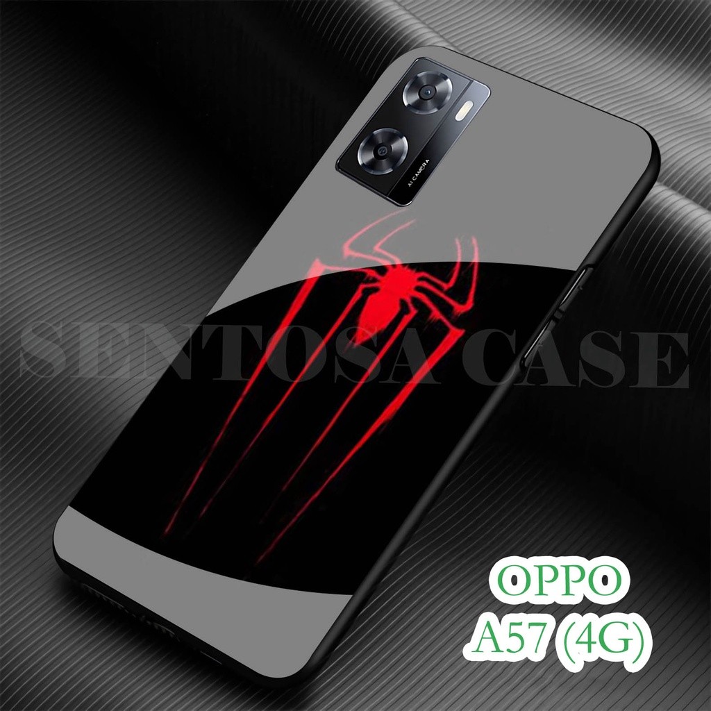 Softcase Glass Kaca OPPO A57 (4G) 2022 - เคส HP OPPO A57 (4G) 2022 [S16 ].